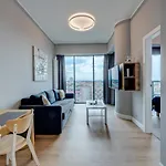 شقة Hanza Tower Swimming Pool & High Floor With Balcony! *