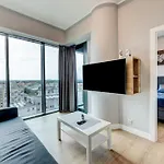 شقة Hanza Tower Swimming Pool & High Floor With Balcony!