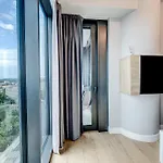 شقة Hanza Tower Swimming Pool & High Floor With Balcony!