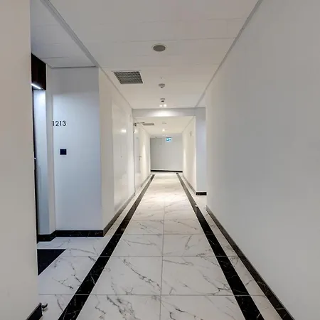 公寓 Hanza Tower Swimming Pool & High Floor With Balcony! 什切青