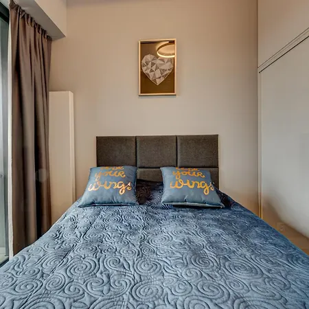 Hanza Tower Swimming Pool & High Floor With Balcony! Daire Szczecin