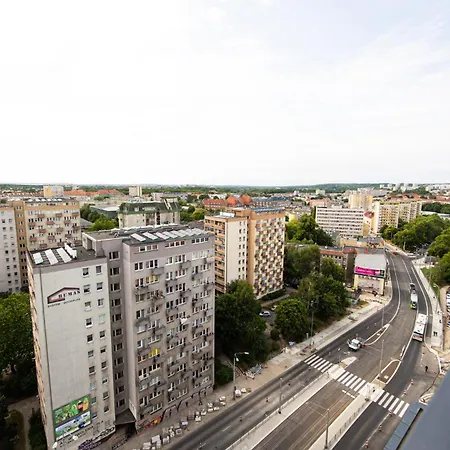 Hanza Tower Swimming Pool & High Floor With Balcony! * Szczecin