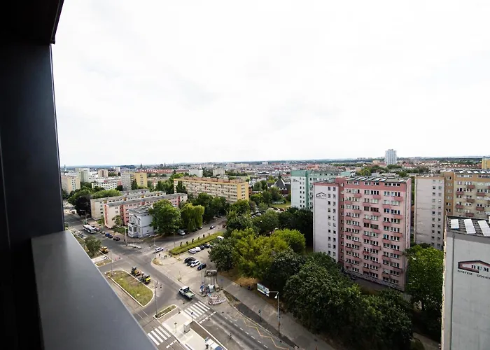 Hanza Tower Swimming Pool & High Floor With Balcony! Apartment Szczecin