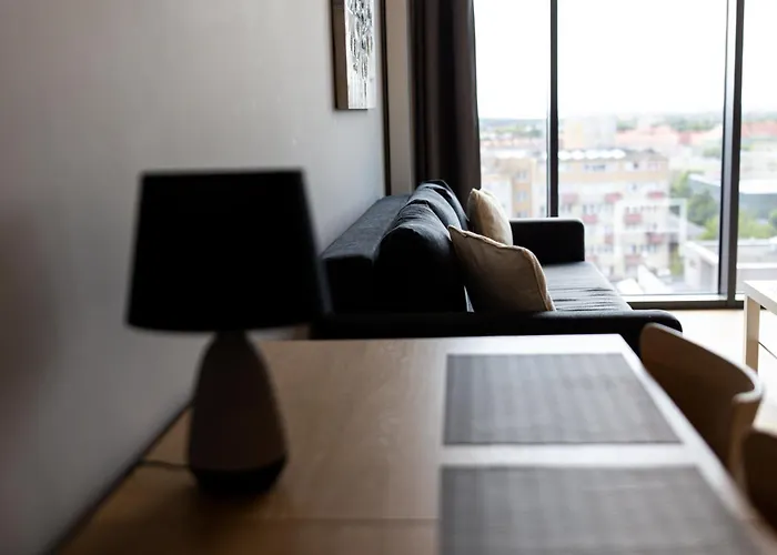 Hanza Tower Swimming Pool & High Floor With Balcony! Apartment *